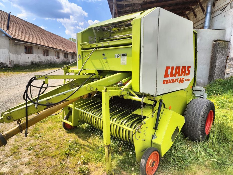Balotiera/presa baloti cilindrici Claas Rollant 46 silage