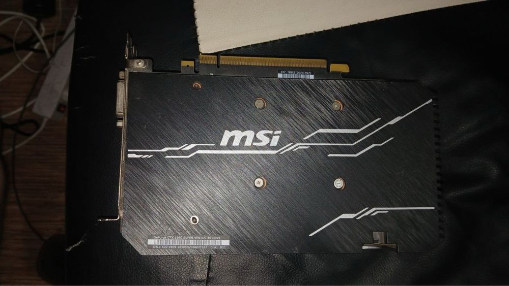 Видеокарта 1660super 6gb MSI