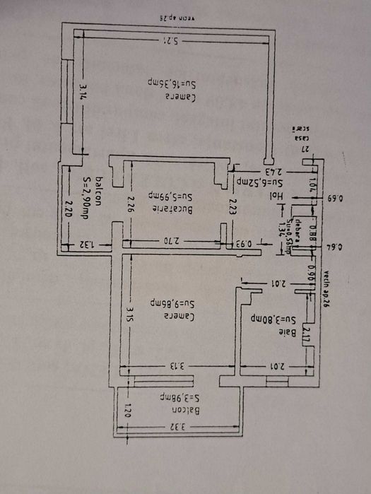 apartament 2 camere
