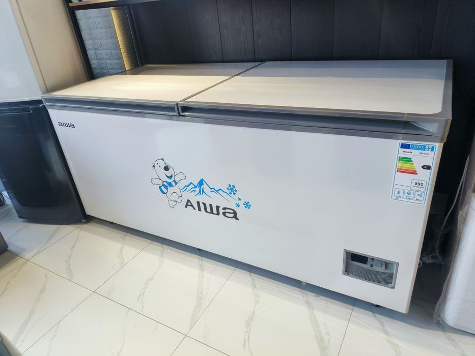 Морозильник Aiwa оптом склад сундук и стекло