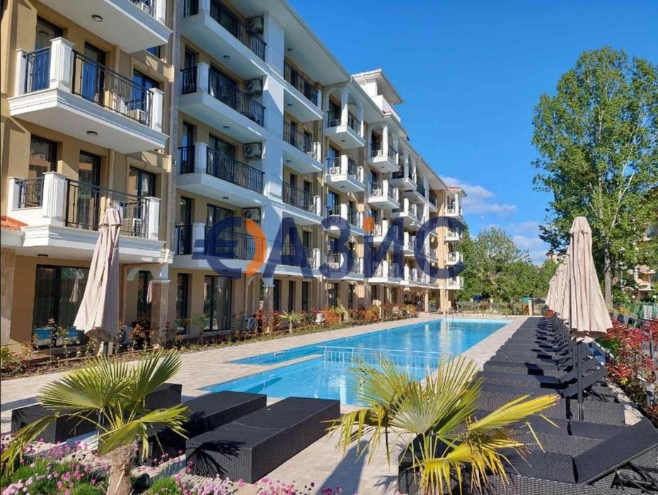 Продава се Двустаен апартамент в к.к. Слънчев бряг - 44 кв.м за 1264 €/кв.м - Снимка #11