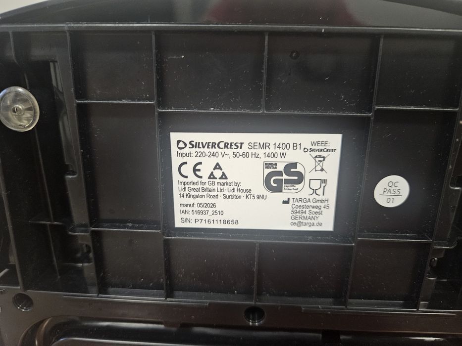 Espressor silvercrest 1400w