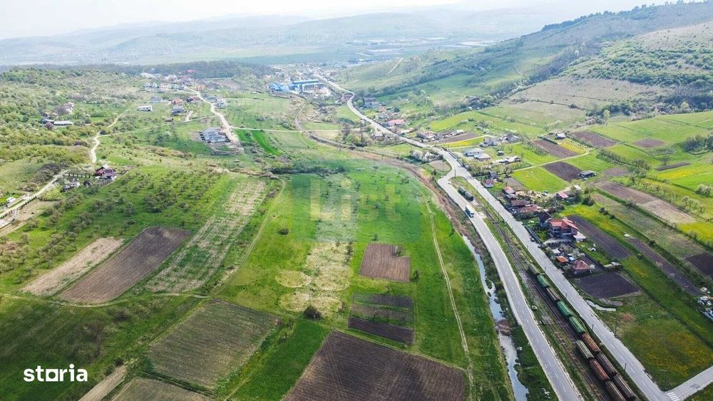 Teren intravilan 11400 mp, PUZ aprobat, str Vaii, Dej