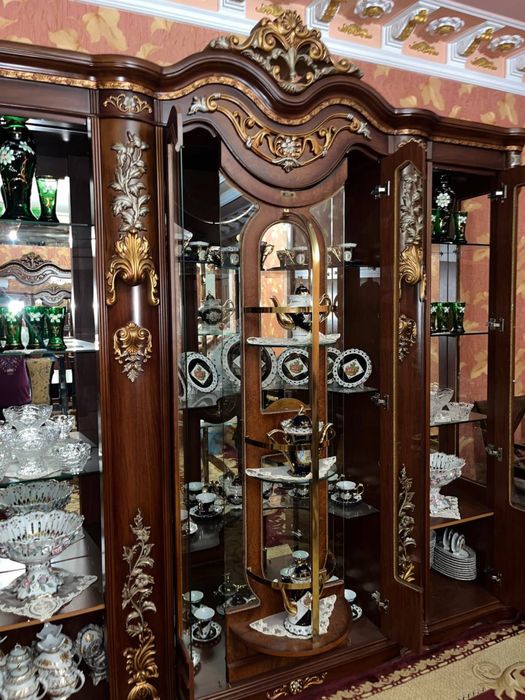 Комод+Стенка Премиум Качество 100% + Бесплатно Вся Посуда Внутри