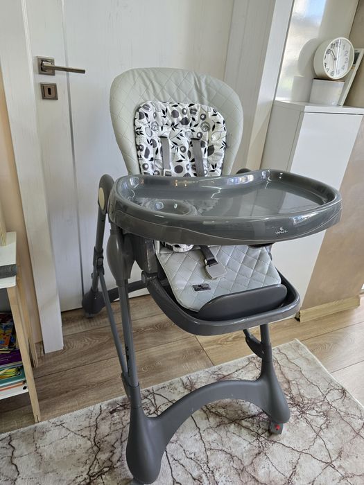 Стол за хранене Lorelli Bellissimo Cool Grey PU Leathe