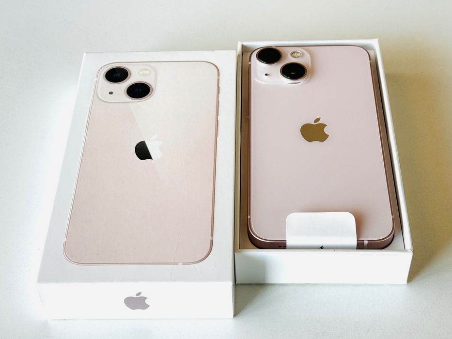 НОВ! Iphone 13 256GB Pink 100% Батерия! Гаранция 6 месеца