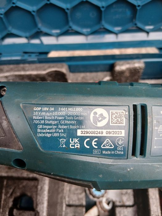 Мултифункционален акумулаторен инструмент Bosch Profesional Gop 18V-34