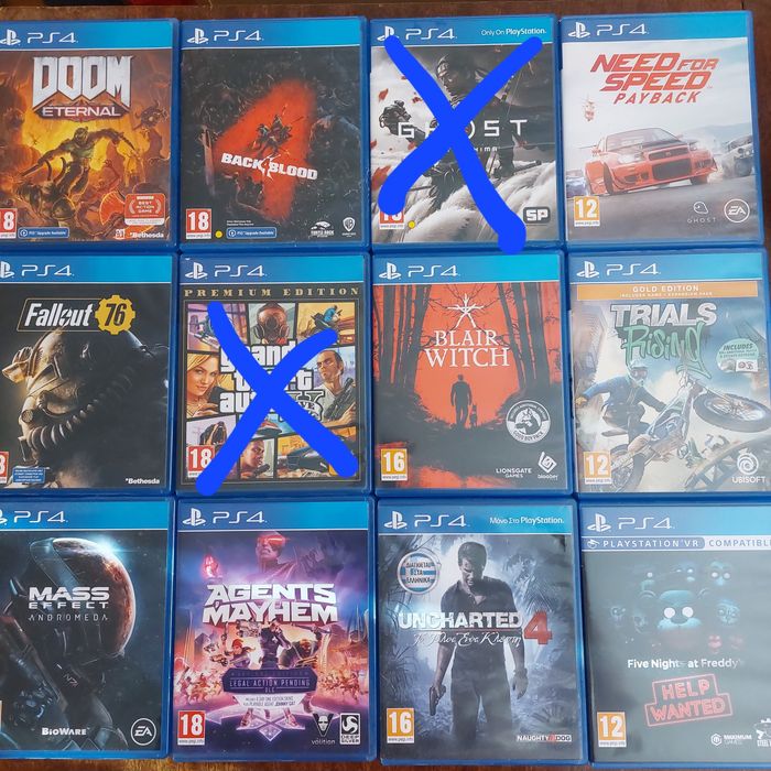 Игри за ps4 Play Station4