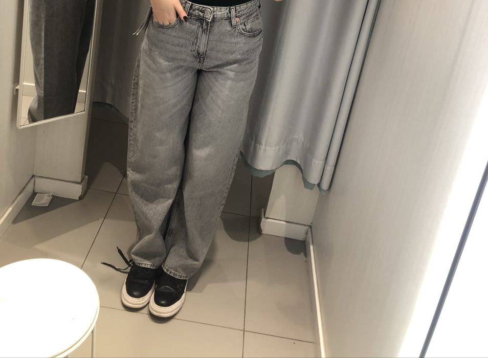 Сиви дънки от H&M