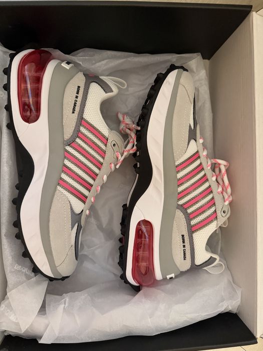 dsquared дамски обувки чисто нови маратонки bubble sneakers