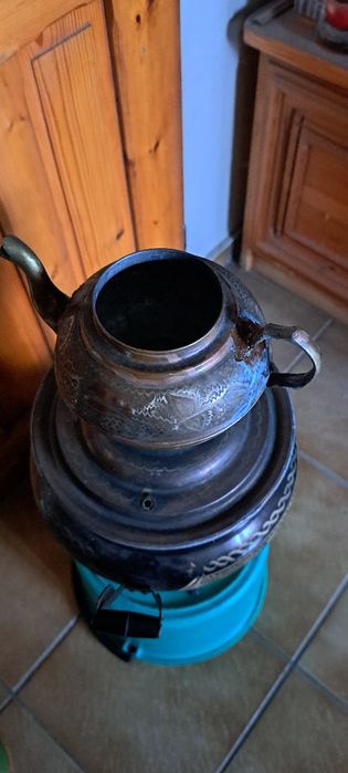 Меден електрически самовар