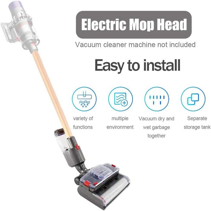 Електрически моп за сухо и мокро почистване за Dyson