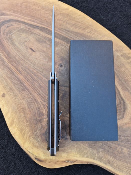 Сгъваем нож BRUTALICA BADYUK Tanto  Black Stonewash