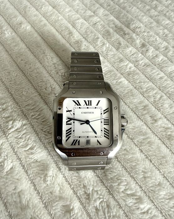 Cartier Santos Automatic 100M – Full Steel – Stare foarte bună