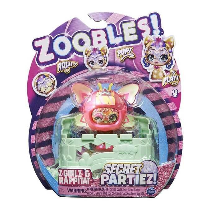 ZOOBLES Магическо топче Z-Girlz трансформираща се фигурка в кукла