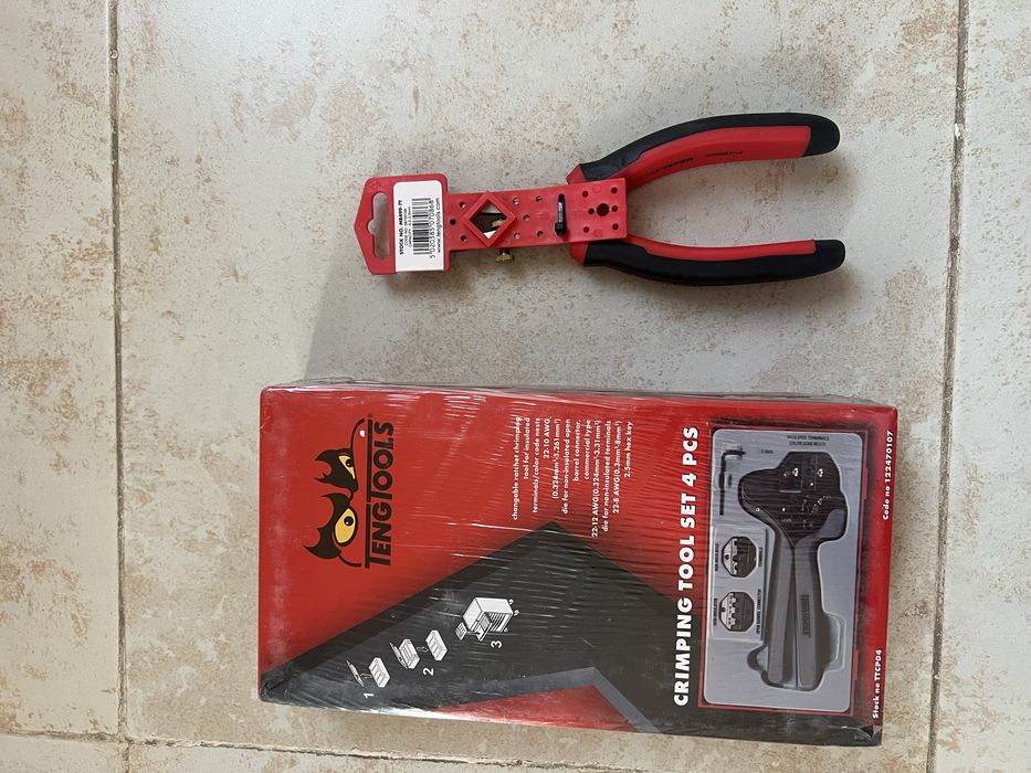набор инструментов для обжима TengTools (модель TTCP04).