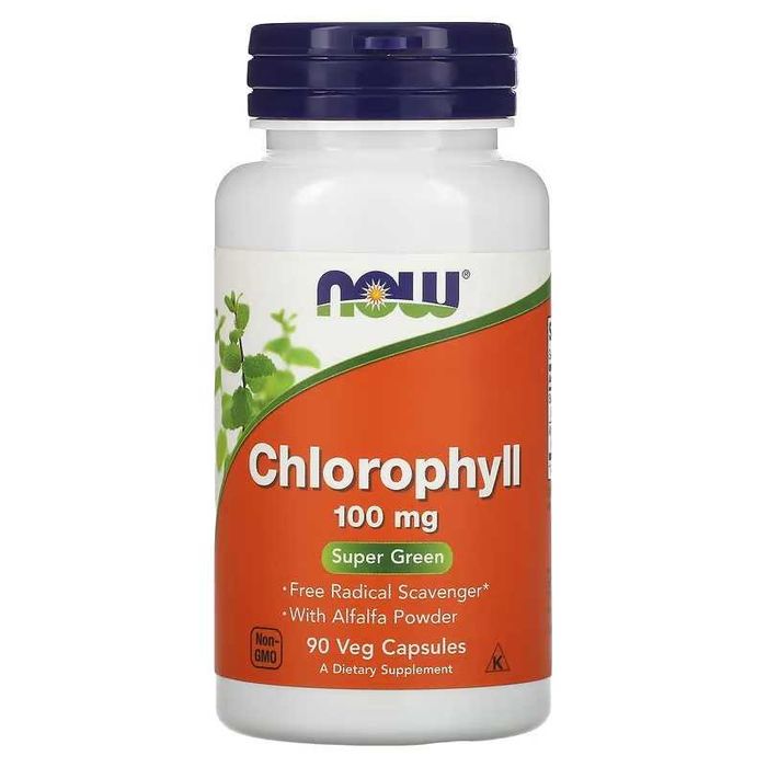 NOW Foods Liquid Chlorophyll хлорофилл хлорофил xlorofil xlorafil