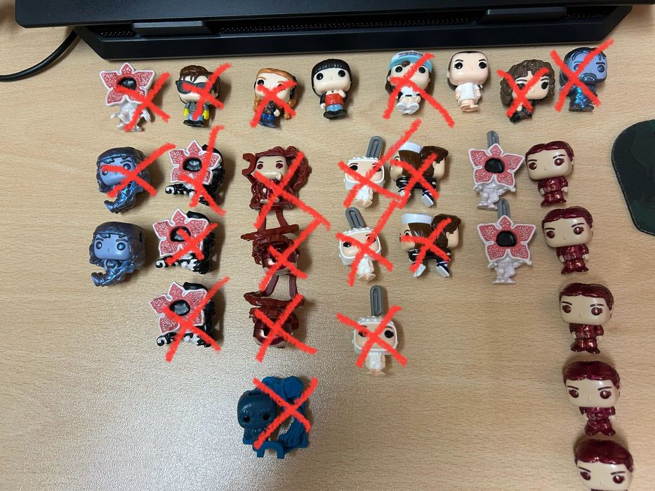 Фигурки Stranger Things Kinder Joy – Колекция