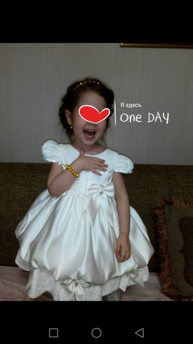 Платье на девочку