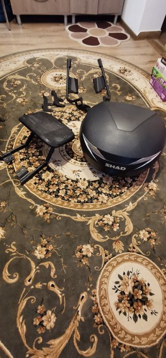 TOPCASE SHARD SH39 + placă și suport