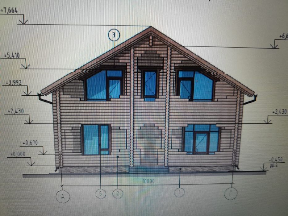 Продам сруб, дом 10×13