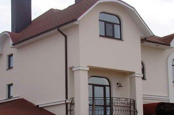 Фасадные работы,лак, подкраска