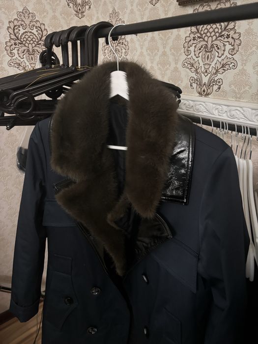 Зимняя парка с мехом