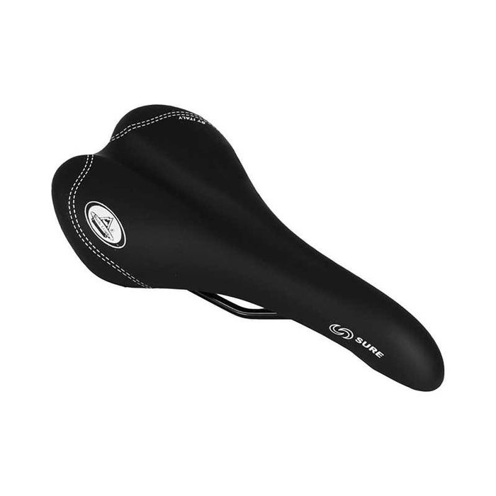 Седалка за велосипед Selle Monte Grappa Sure, Черна, Made in ITALY