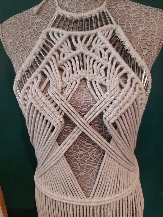 Макраме рокля /cover up