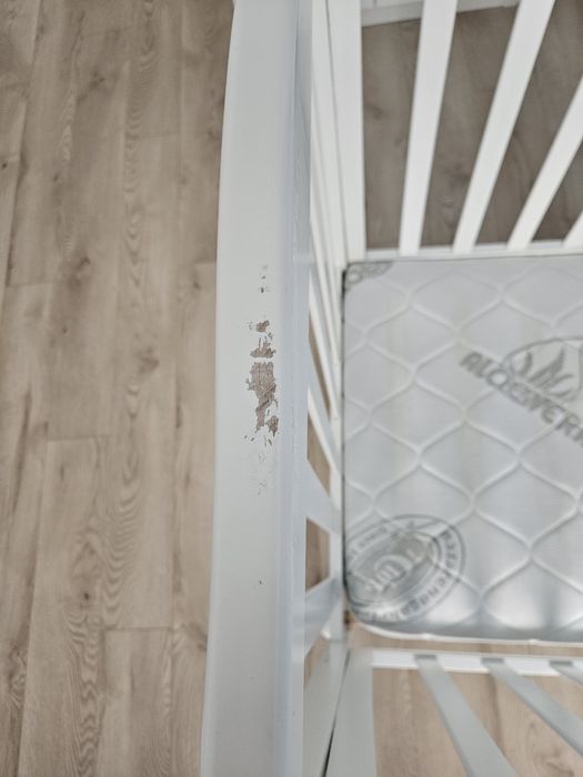 Бебешка кошара 140х70 см Baby Itala + Матрак с Алое Вера (Твърд за новородено)