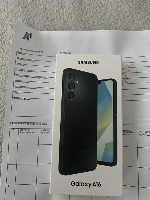 Samsung galaxy A16 128 gb НОВ 24 Месеца Гаранция
