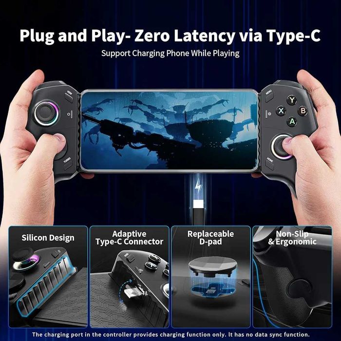 Джойстик За Телефон AceGamer C16- USB-C Android/iPhone