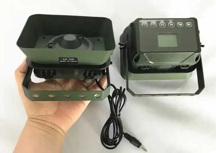 Set Chematoare 500m 60w + difuzor prepelita, rata, gasca, vulpe, sacal