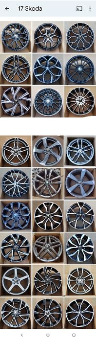 Jante 17 sau 18 Skoda Octavia VRS Superb VRS Kodiaq Karoq Enyaq Yeti