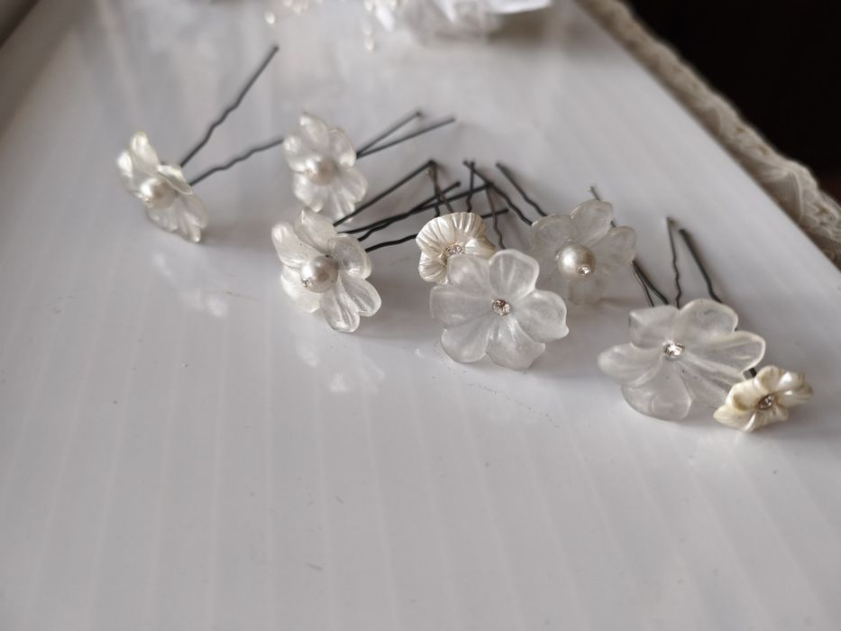 Свадебный венок бутоньерка