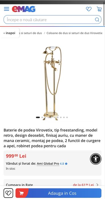 Baterie pe podea Virovetix