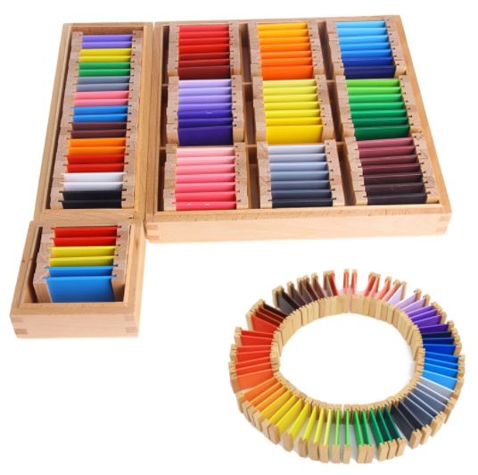 Монтесори Дървени Червени Стикове пръчки летви, всички Монтесори