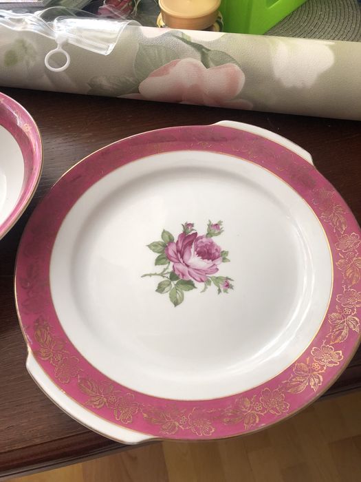 Овальные и круглые блюда ГДР KAHLA;