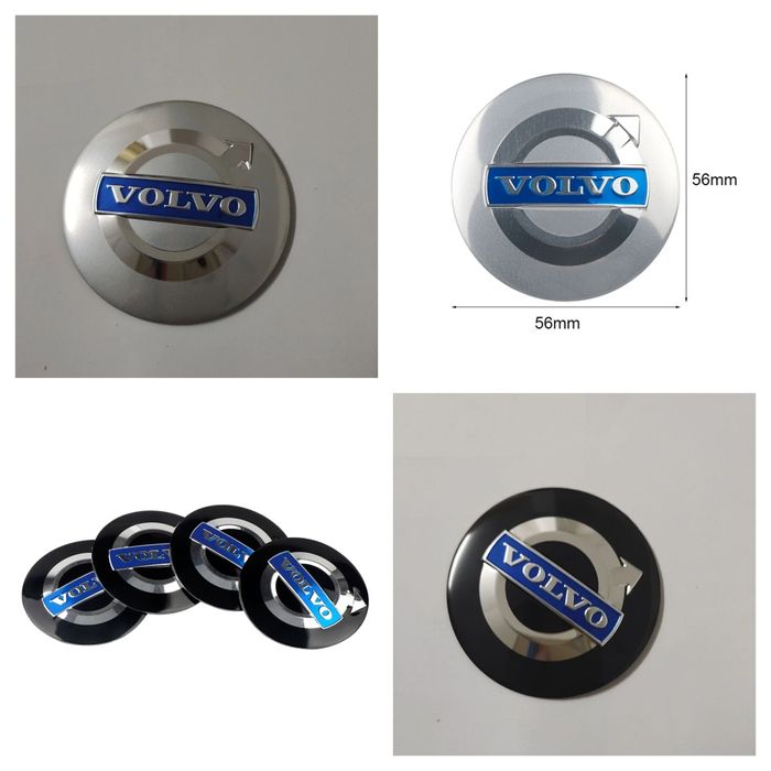 Volvo - set 4 capace pentru jante de aliaj