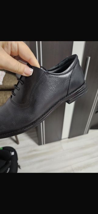 Pantofi din piele pentru bărbați Silesco