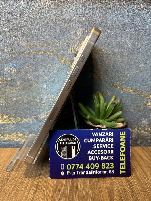 Iphone 15 Pro Max/256Gb/Garantie 2Ani Centrul de Telefoane/Rate