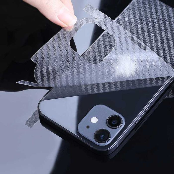 Скин карбон Apple iPhone 5c SE 6s 7 8 XS 11 12 13 14 Pro Max Mini Plus