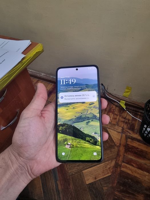 Redmi note 14 8/128gb ideal ochilmagan usta kurmagan aybi yuq tozza
