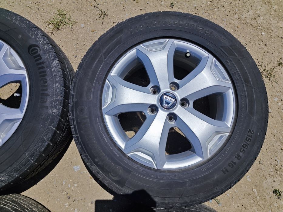 Jante Originale din Aluminiu de Dacia Duster OEM pe 16"