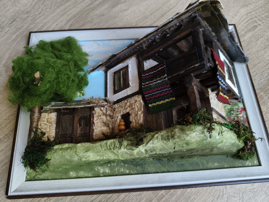 3D картина - Възрожденска къща