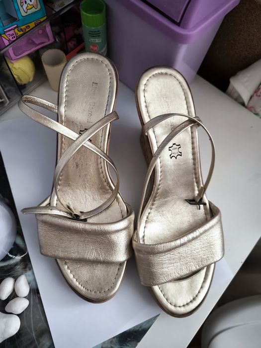 Sandale piele Elena Baroni Italy 40