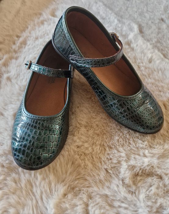 Pantofi verzi fetite, flex system nr. 30