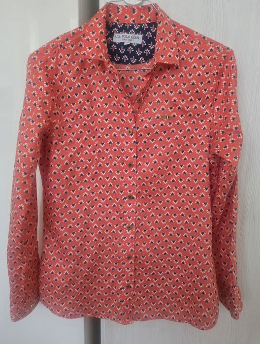 Риза US Polo в свежи тонове