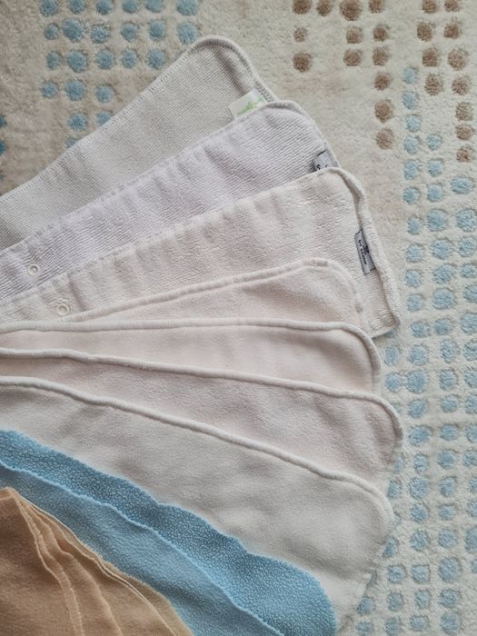 Lot inserturi bambus si microfibra-scutece textile lavabile