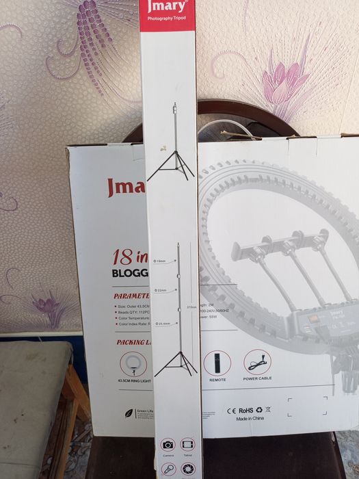 Lampa kamera va video olish uchun